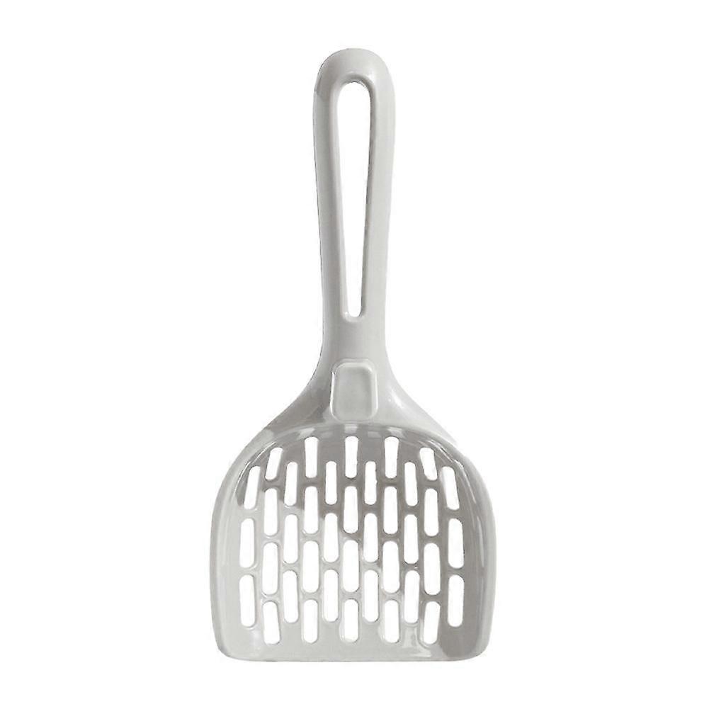 Skeletonized Cat Litter Scoop Large Grid Design For Quick Clump Sifting Easy Hang On Litter Box Durable PP Material