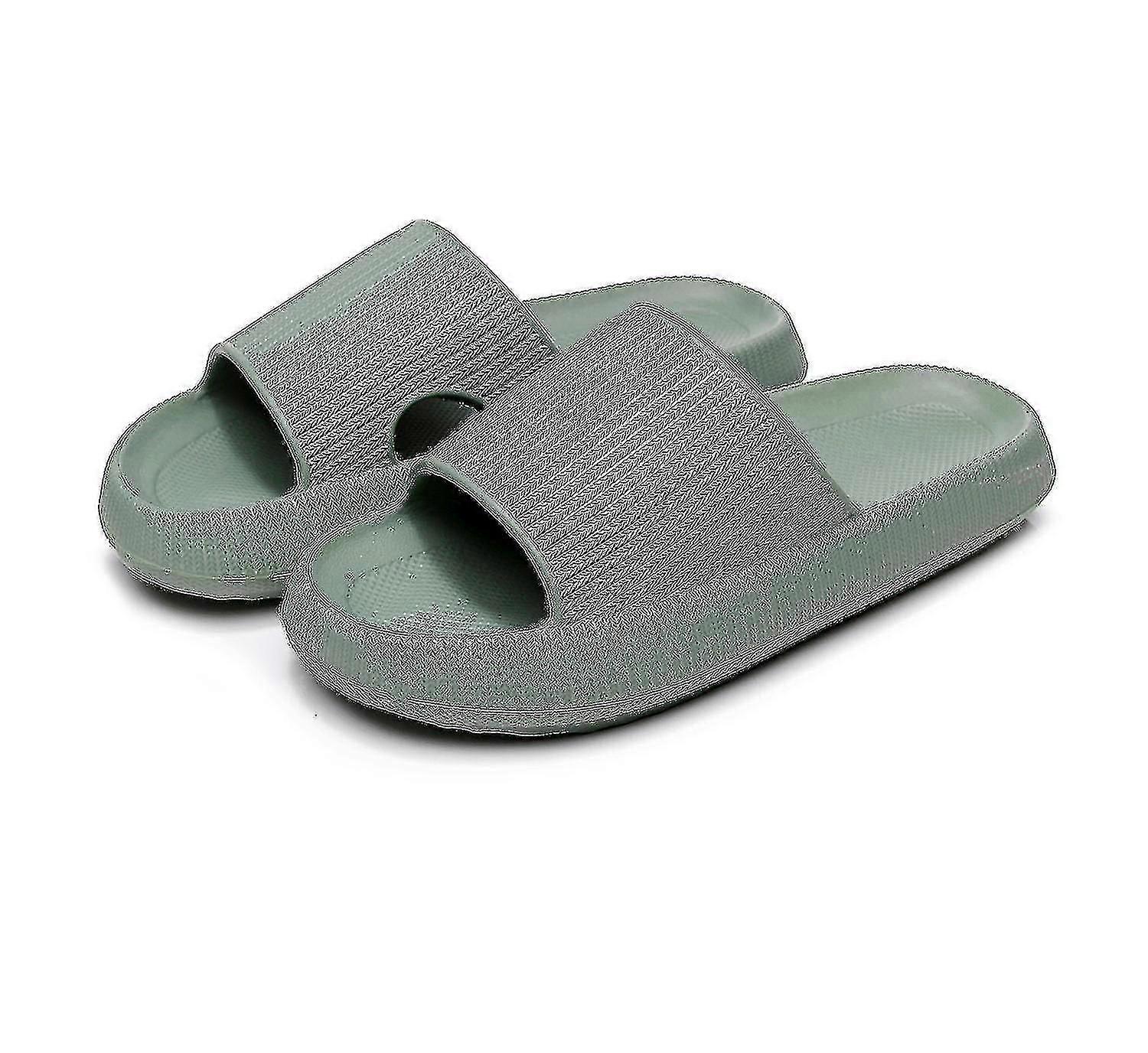 الصيف بلون خالص مريحة للرجال والنساء النعال