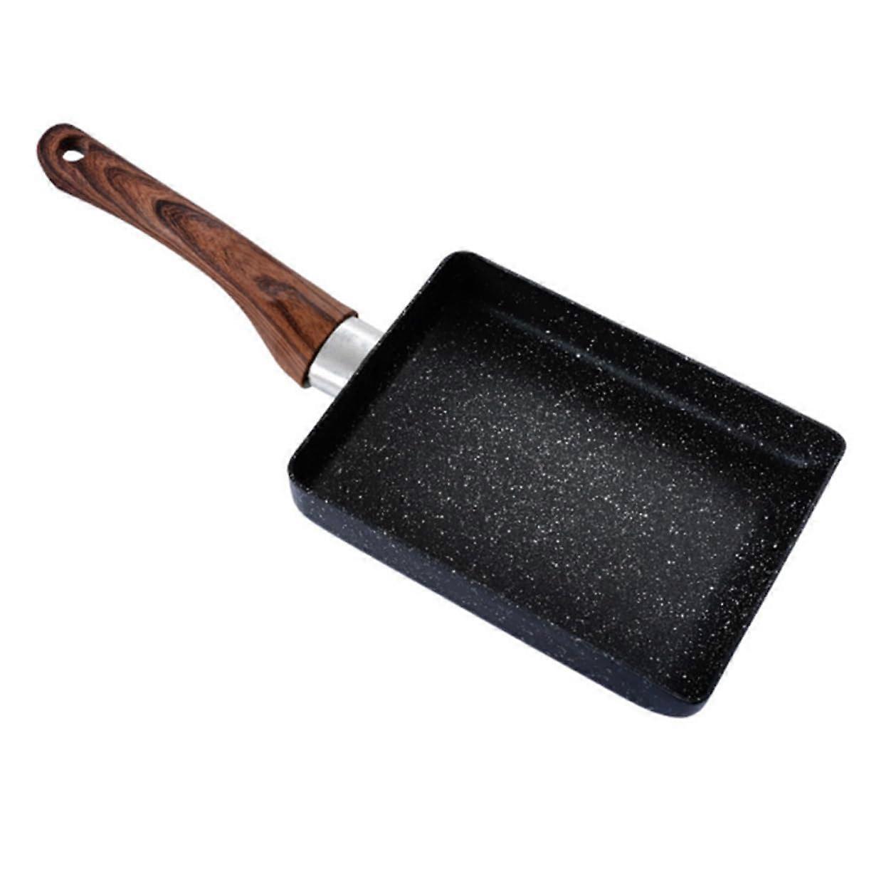 Tamagoyaki Pan 1-Piece Non-Stick Square Skillet For Omelettes And Pancakes Induction And Gas Stoves Easy To Clean