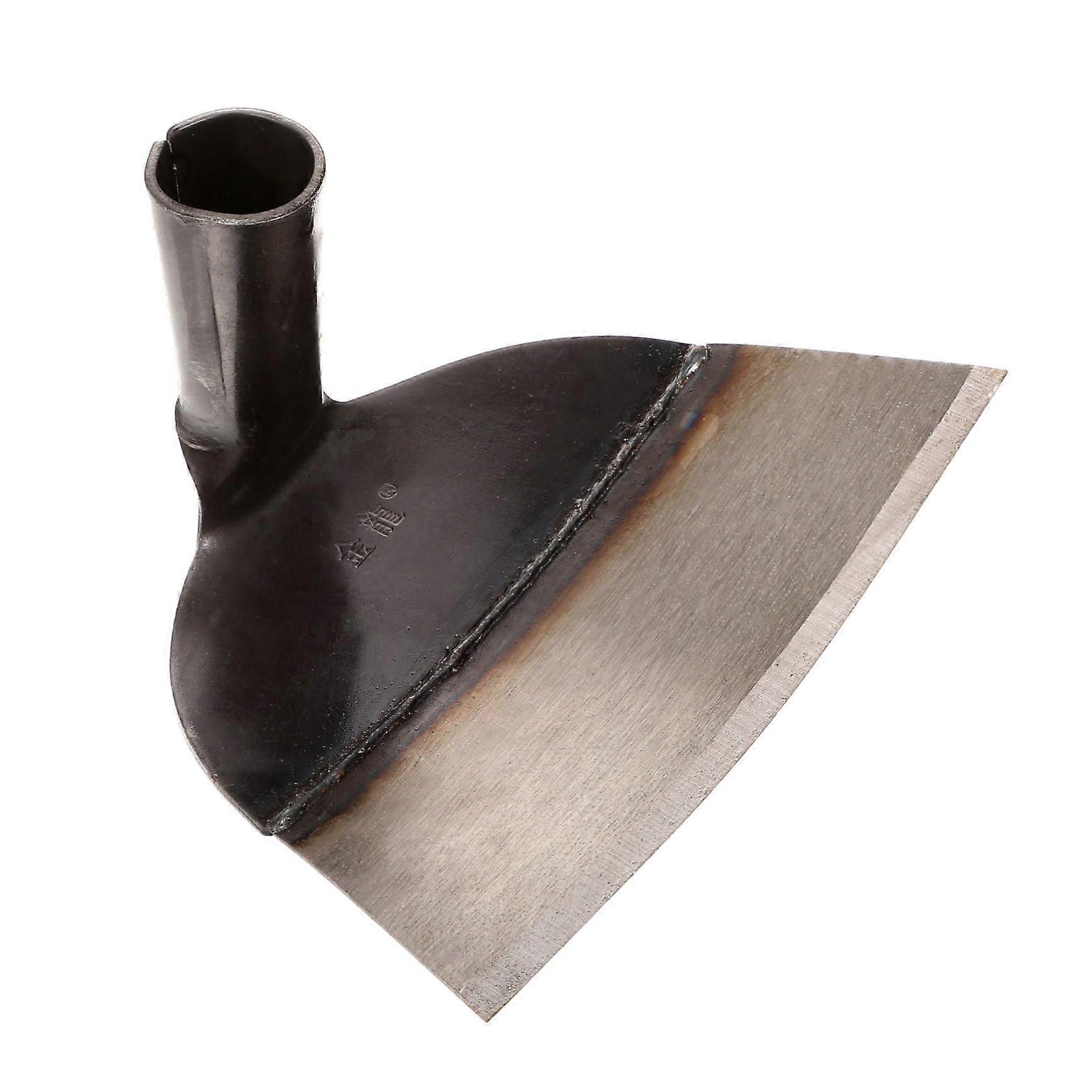 Round Garden Hoe for Soil Loosening - Durable Farmer Tool, Weeding Hoe, Cultivating Tool for All Garden Types
