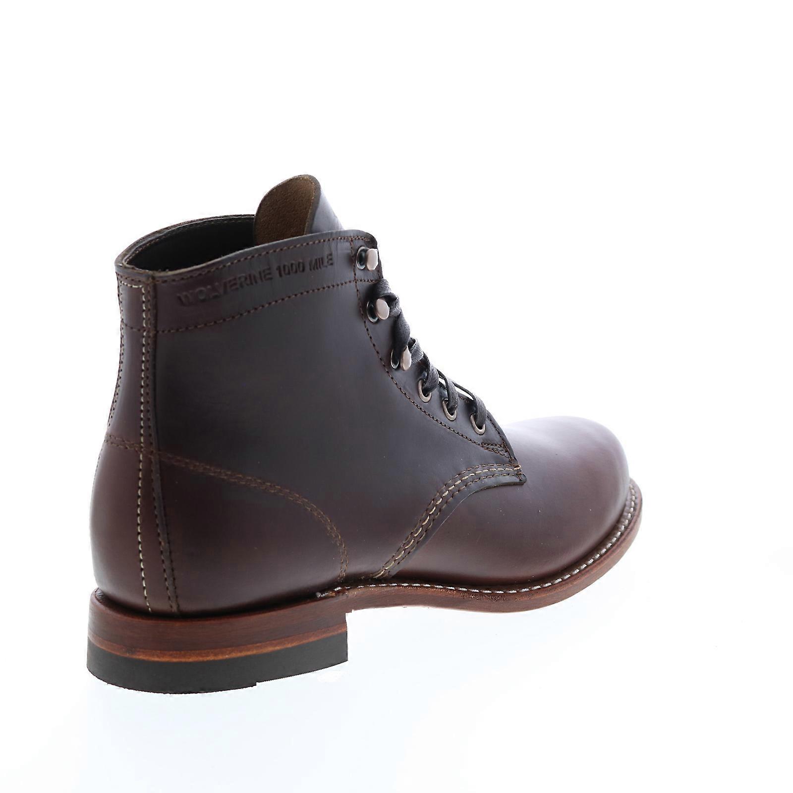 Wolverine Adult Mens 1000 Mile Plain Toe Boot Casual Dress Boots