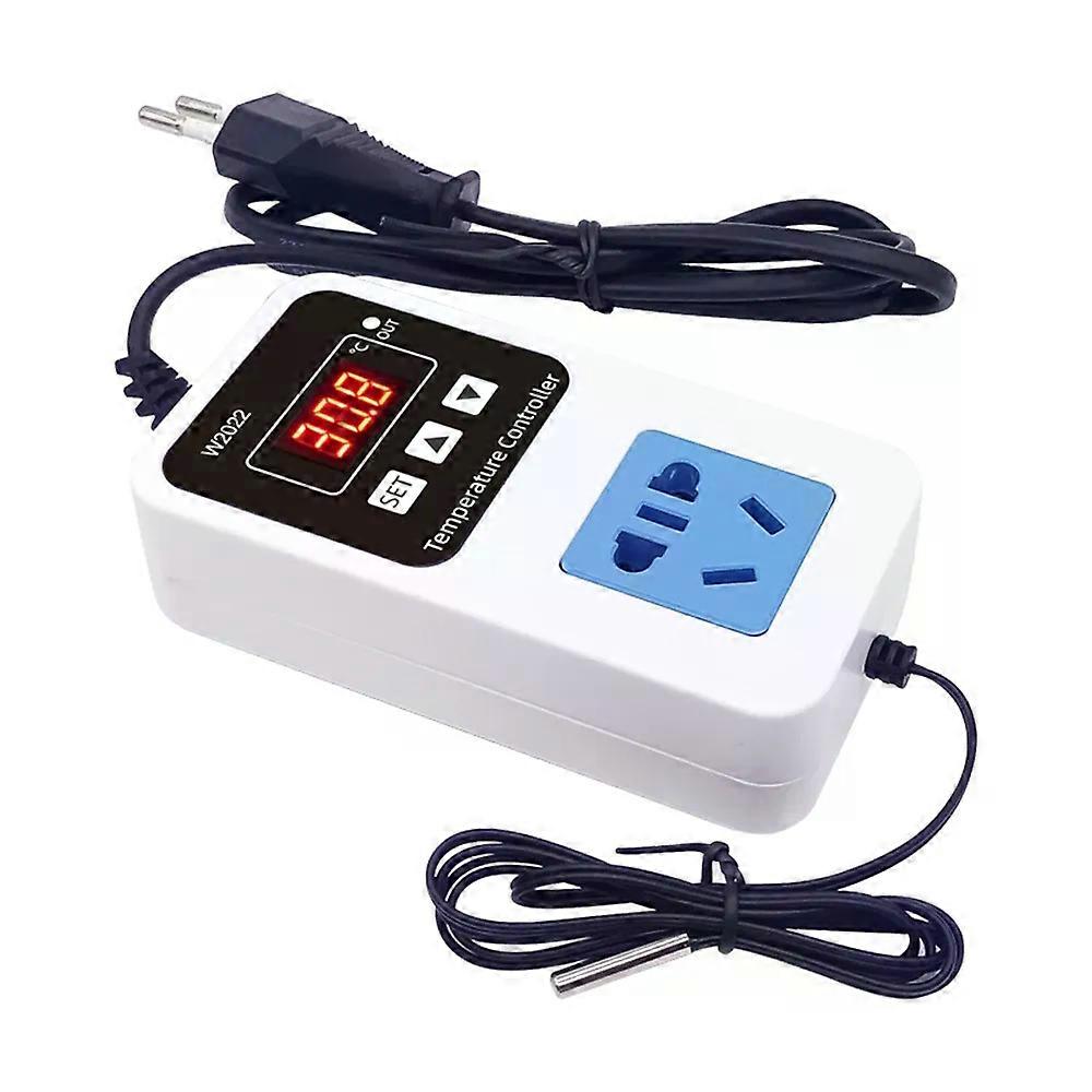 W Temperature Controller AC110/220V LED Display Digital Thermostat 1500W Smart Microcomputer Precise Temperature Control