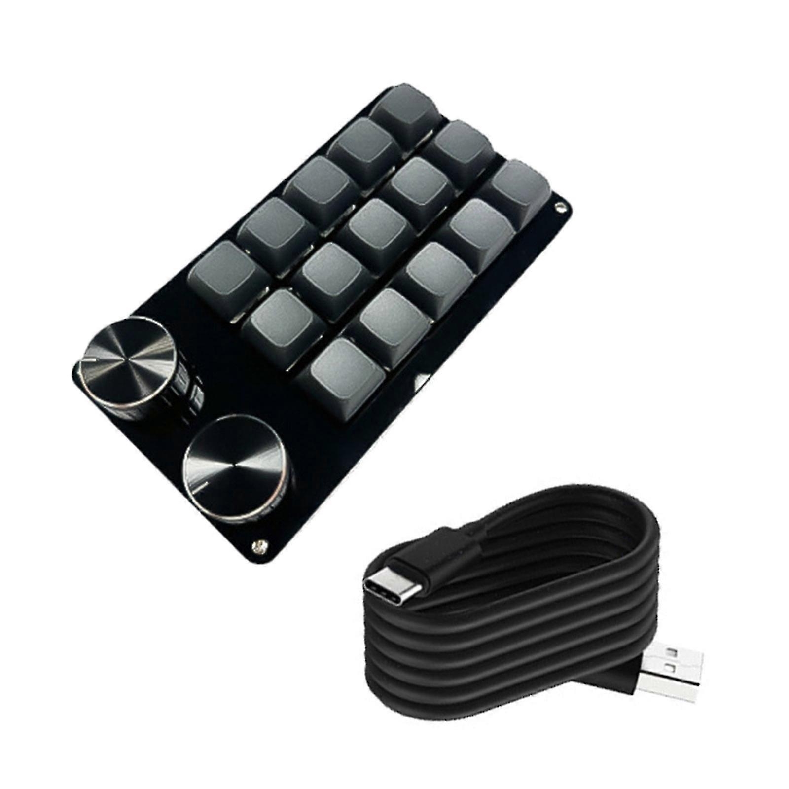 9Key/10Key/12Key/15Key Mechanical Macro Keypad with Personalizes Knob, Hot