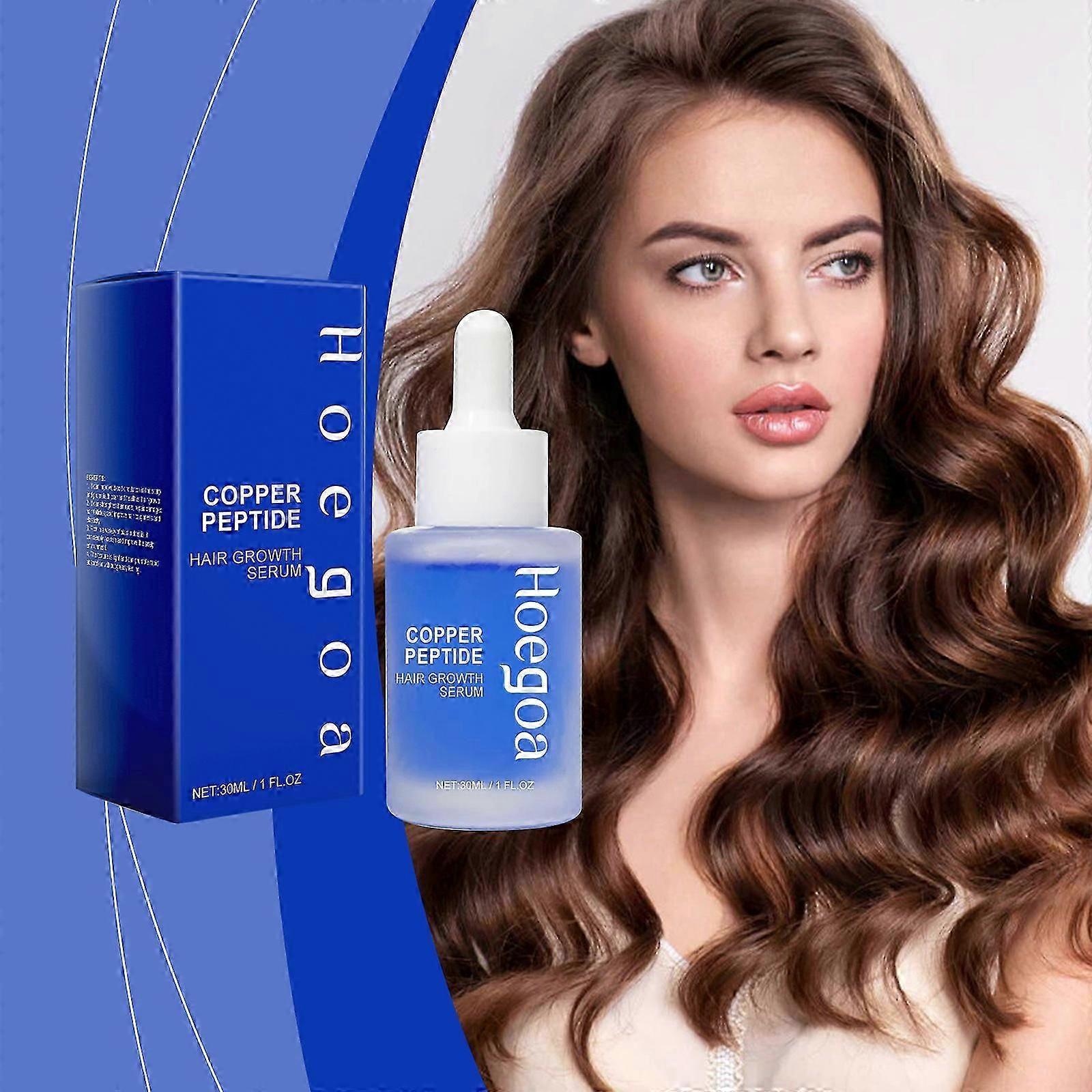 Advanced Copper Peptide Hair Regrowth Formula GHK-CU &; AHK-CU, Ορός θεραπείας ανάπτυξης τρίχας πεπτιδίων χαλκού για άνδρες γυναίκες, πεπτίδια χαλκού για τα μαλλιά μεγαλώνουν