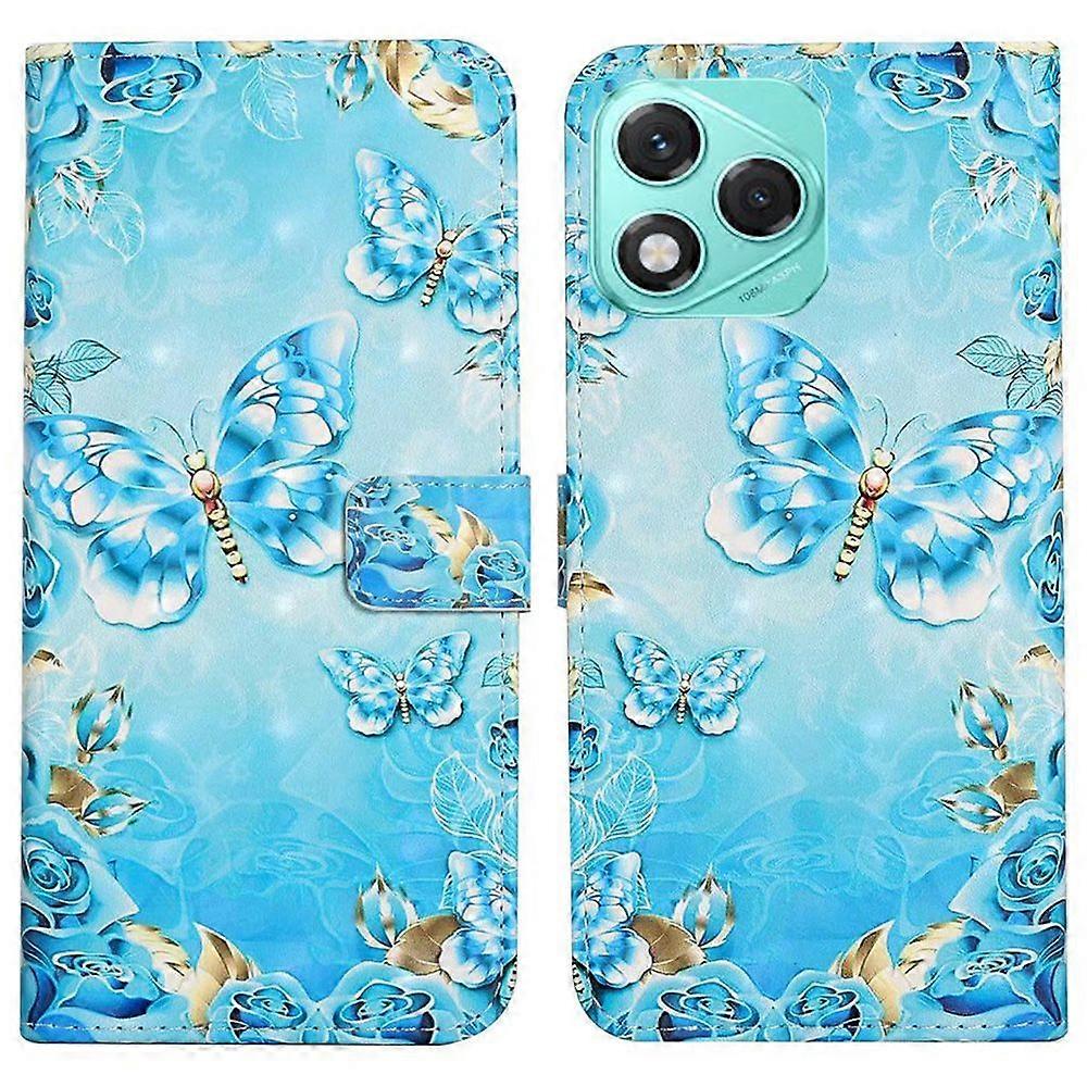 For Honor 400 Lite 5G Case 3D Creative Pattern PU Leather Stand Phone Cover