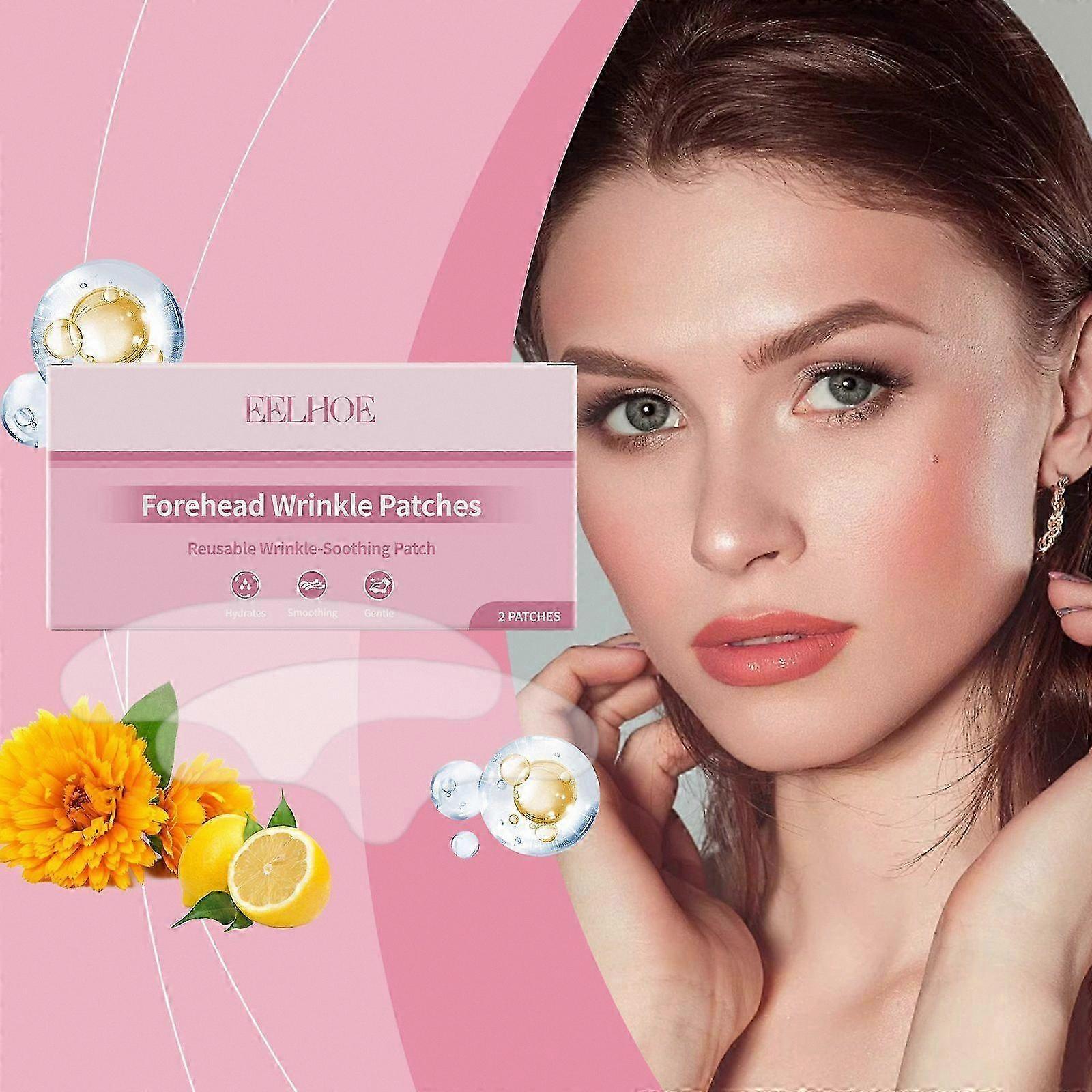 Reusable Forehead Wrinkle Smoothers, Non-Invasive Patches for Wrinkle Treatment