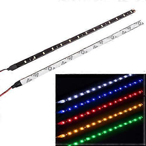 Car Interior 30CM LED Strip Universal Pink Daytime Running Light DRL Waterproof Auto Styling External Lamp