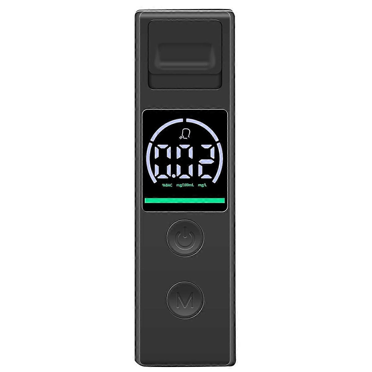 Breathalyzer, Accuracy Breathalyzers for Alcohol, Portable Alcohol Tester with 3-Color Screen LCD Digital Display