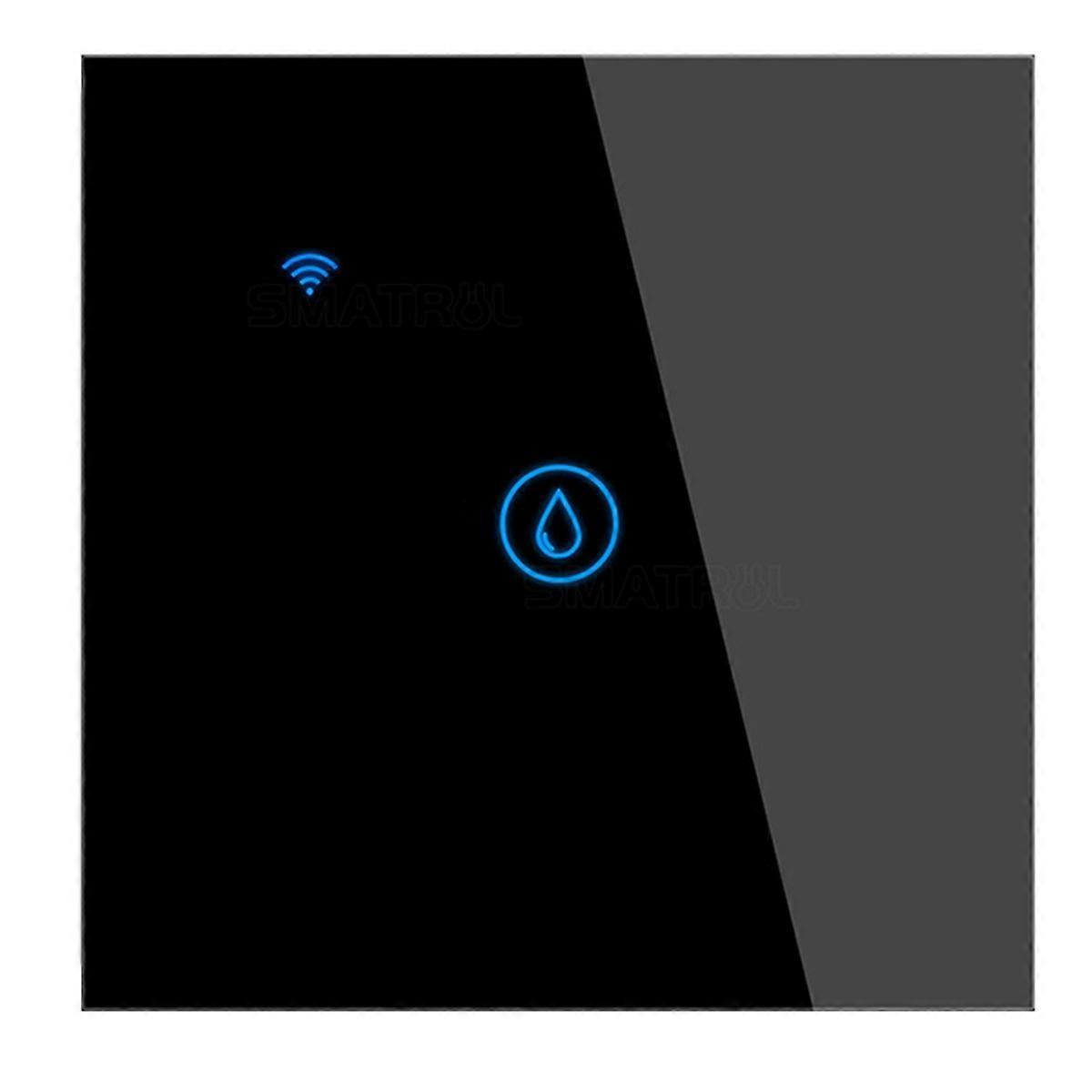 40A Smart WiFi Touch Water Heater Switch Tuya Smart Life APP Timer Voice Control Glass Panel Wall P