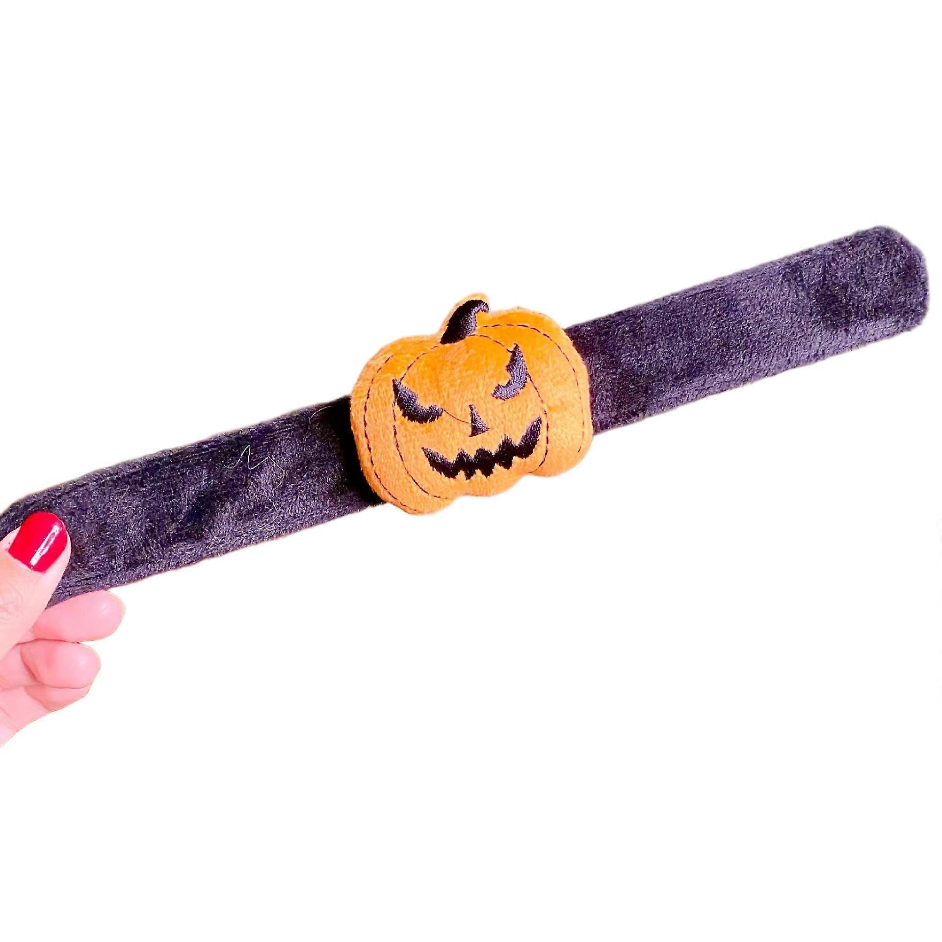 Children's slap bracelets accessories, soft and comfortable with a variety of styles, suitable for pumpkin and other shapes, festival props