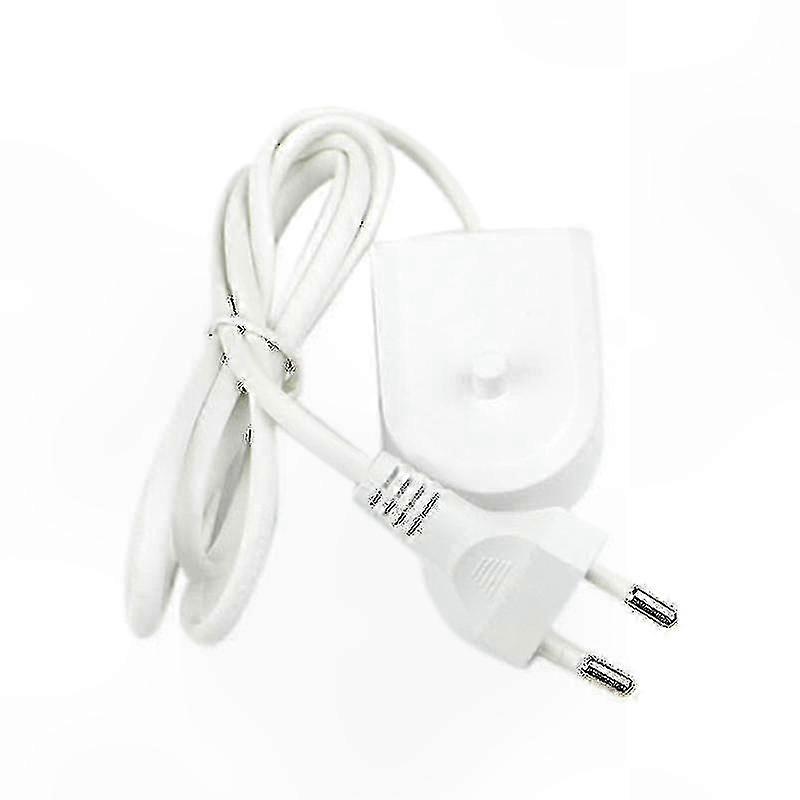 EU Plug White Toothbrush Charger Replacement Kit for Electric Toothbrushes