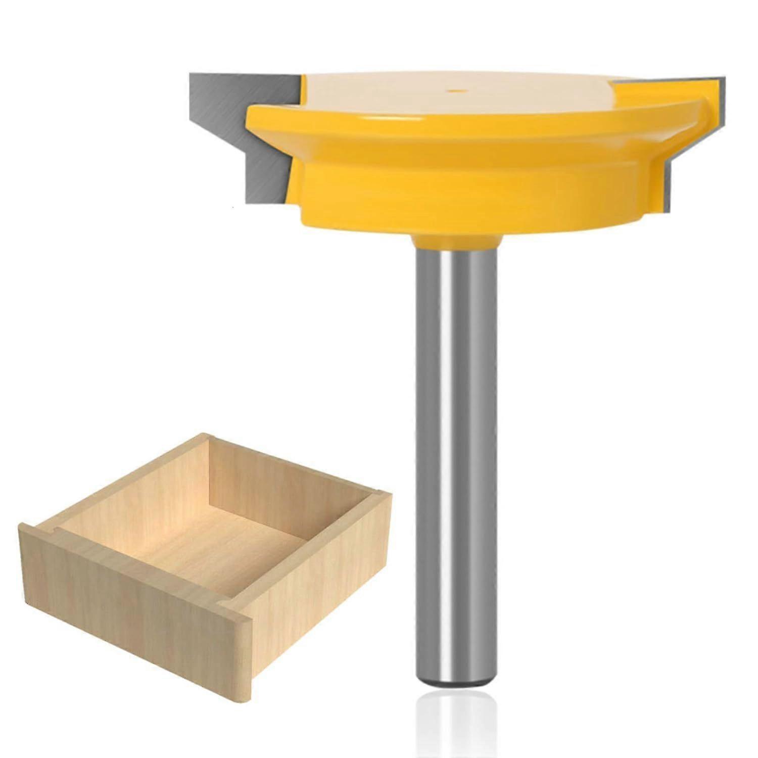 8mm Shank Router Bit Woodworking Milling Cutter Drawer Lock Bit Router Bit for