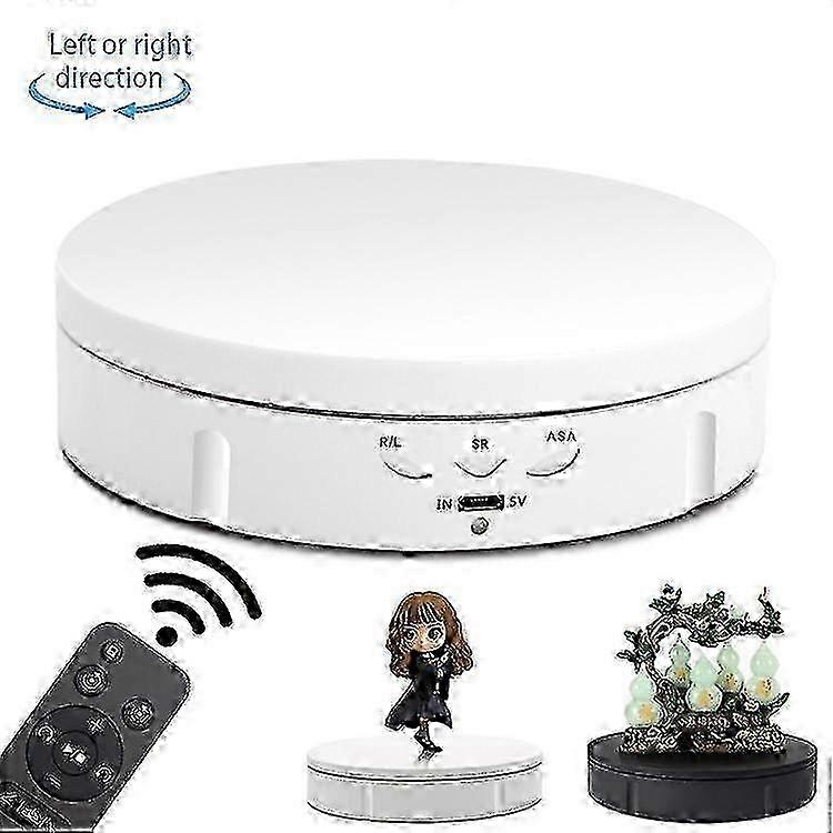 14.6cm Remote Usb Electric Rotating Turntable