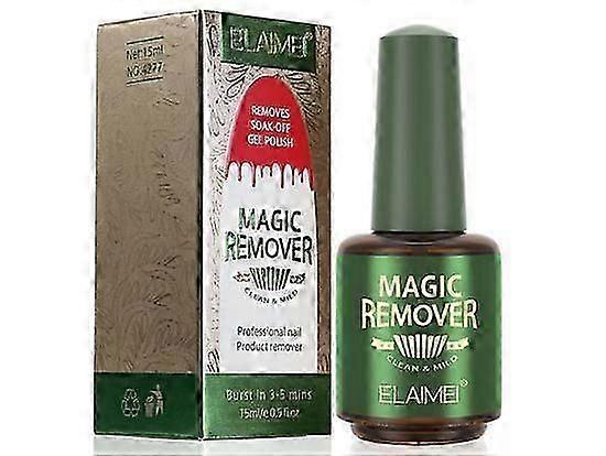 15ML Gel Nail Polish Remover | Professional Quick-Acting Formula | Remove Gel Polish in 2-3 Minutes | No Soaking, No Damage