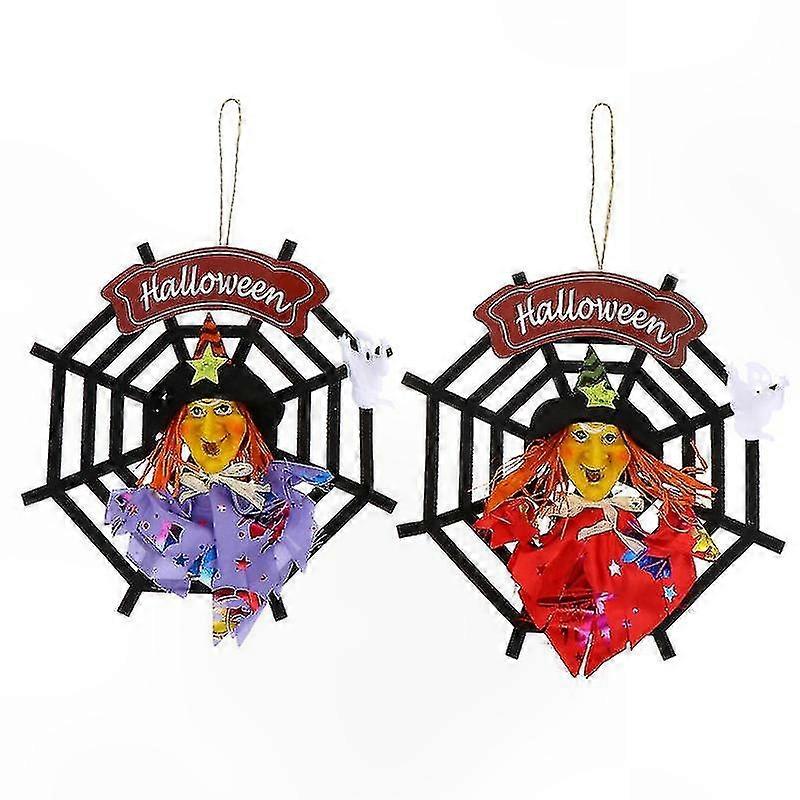 2-Pack Spider Web Decorations for Halloween Theme