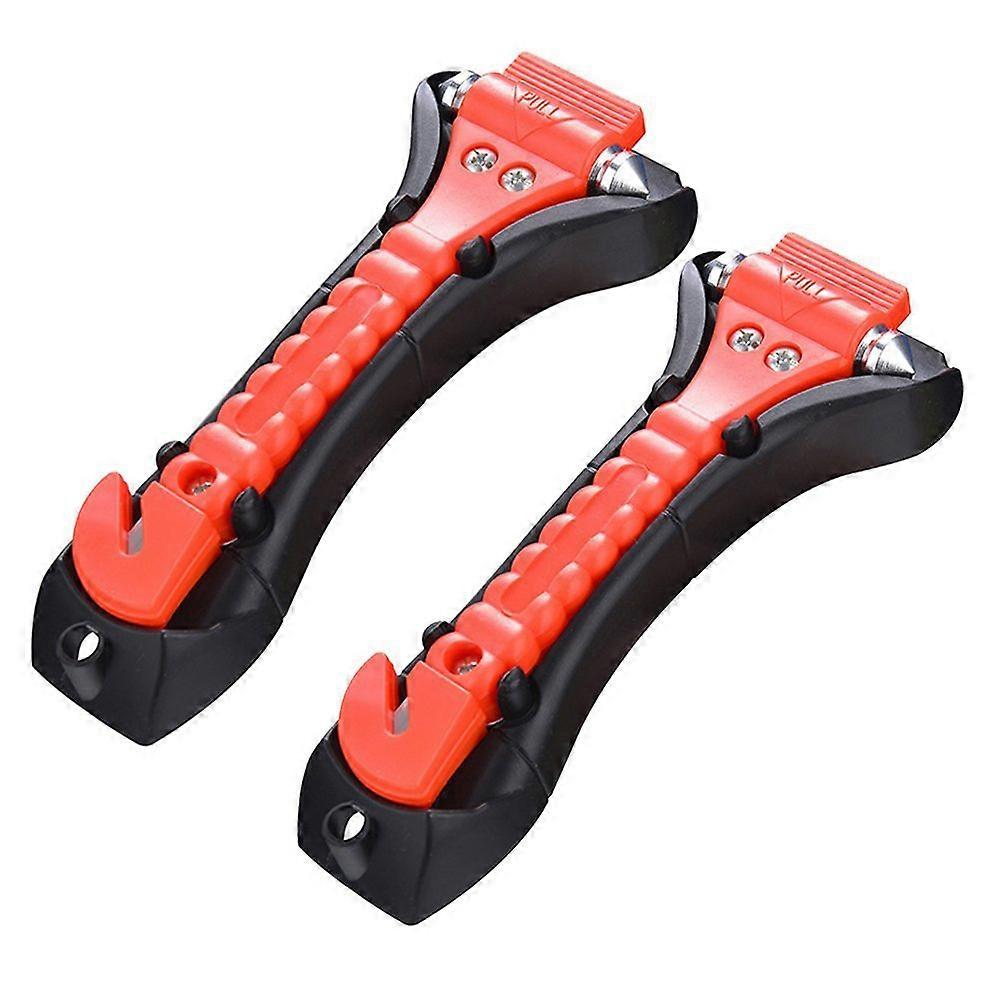 Window Breaker Seat Belt Cutter Set of 2 - Window Breaker Hammer with Hardened Tips - Car Window Breaker Safety, Betterlife
