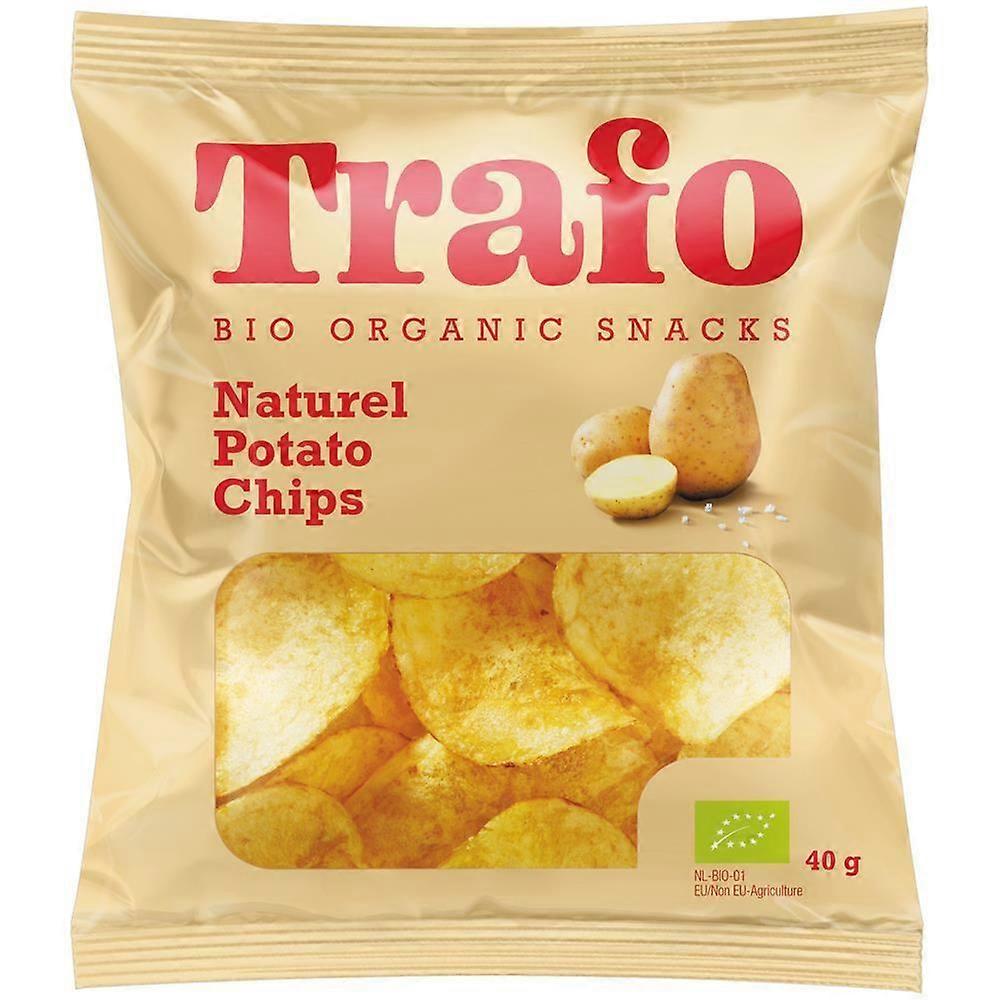 Trafo Organic Crisps Natural 40g - 15 Pack