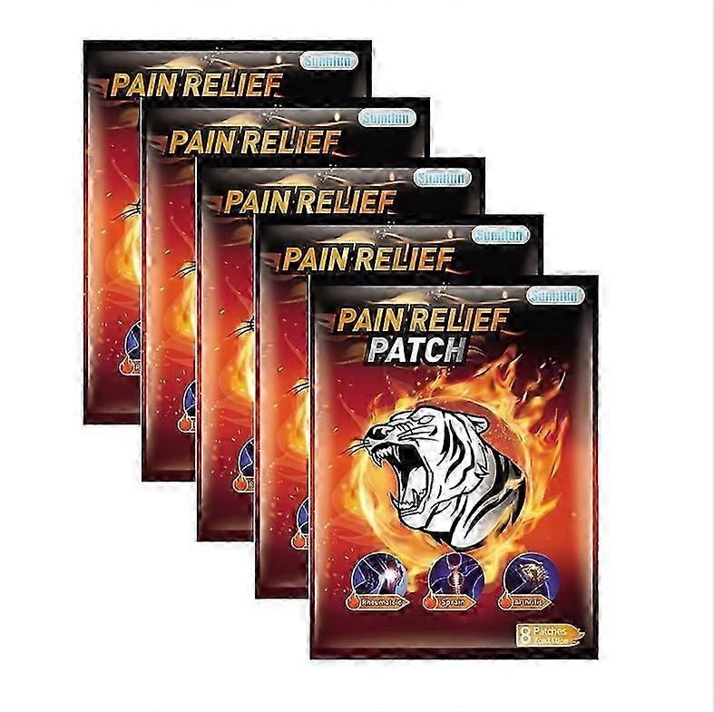 8-40pcs Patches, Fast Acting Chinese Far Infrared Patches, Long Lasting Patch For Back Pain, Shoulder Pain, Joint Pain, Muscle Pain