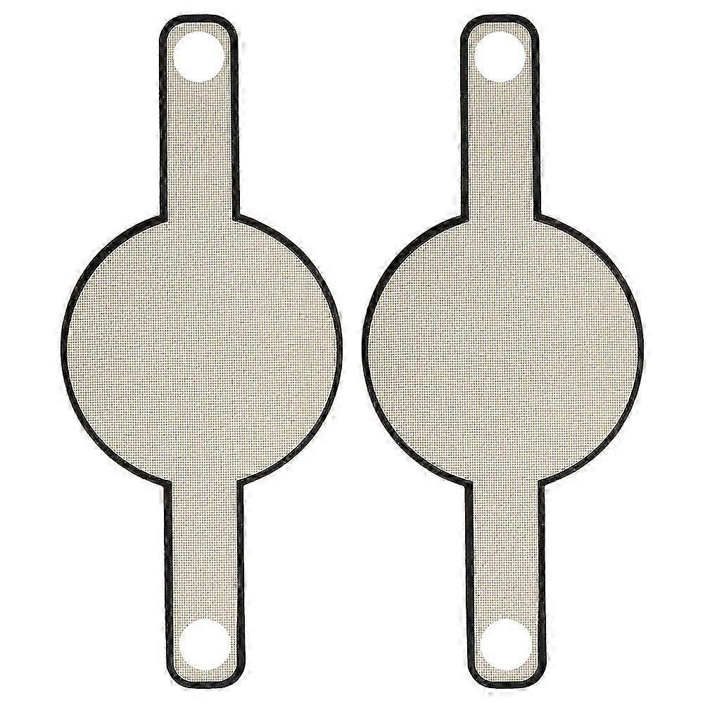 2 Stück Fiberglas Backbleche Lange Griffe Backschlinge Backbrot Pad Backmatte für Gebäck-2025