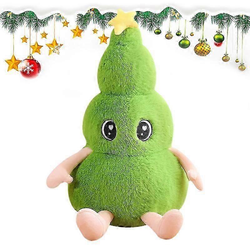 Christmas Tree Throw Pillow Stuffed Soft And Comfortable Decorative Pillows Plush Party