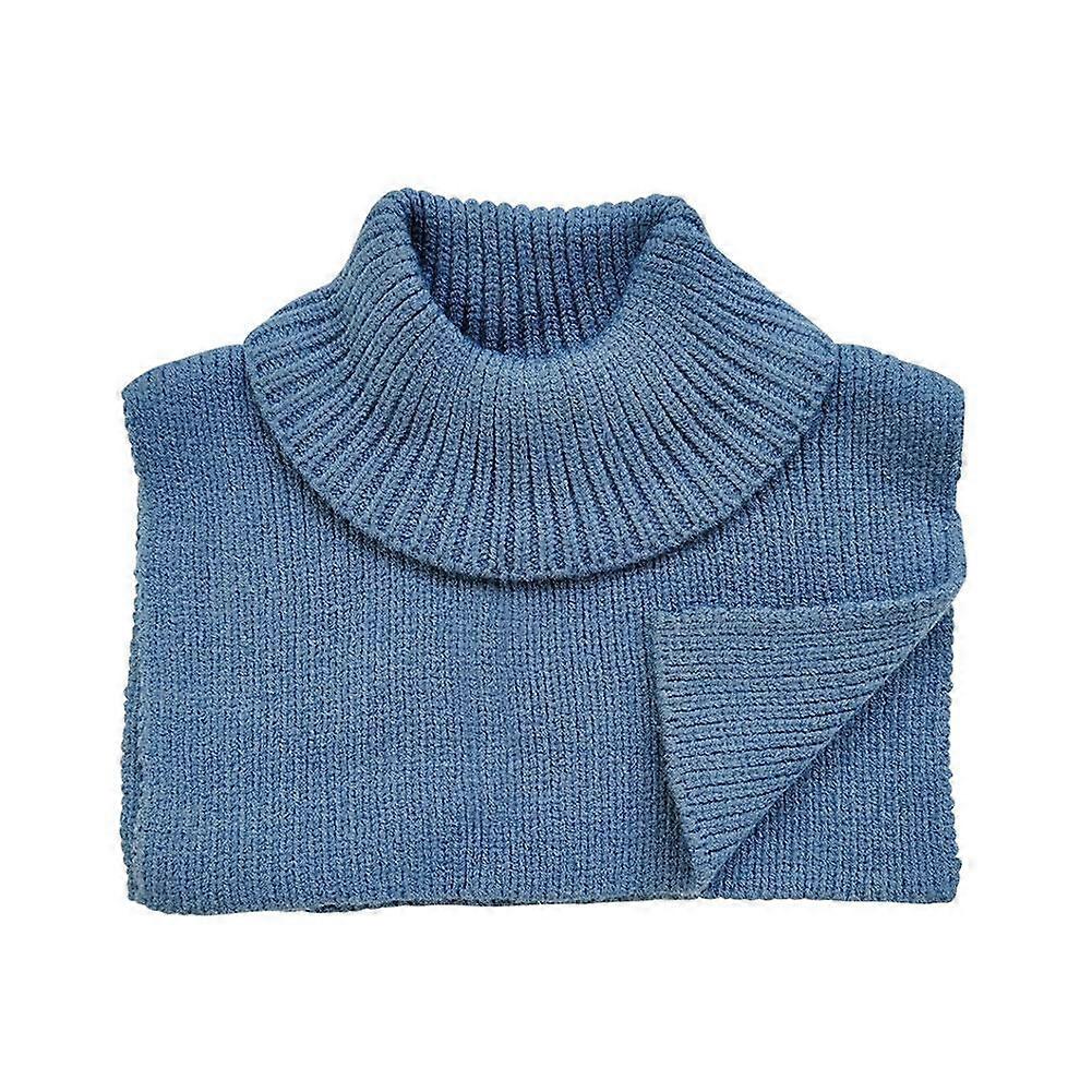 Autuminter Knitted Scarf For Childrearm Windproof Unisex Hooded Base