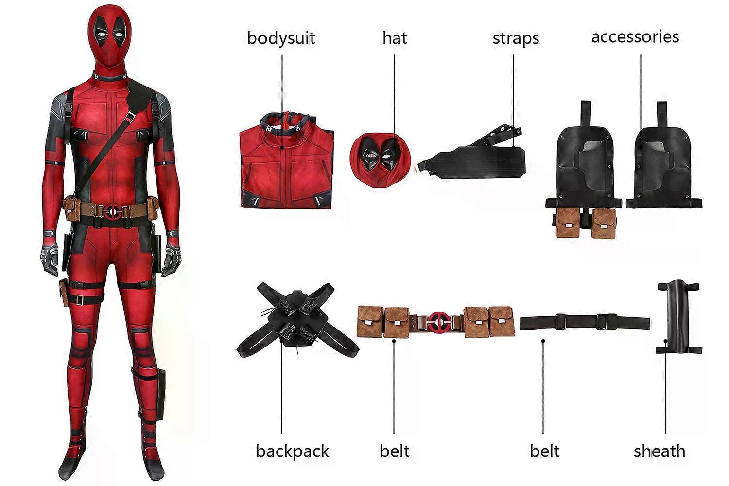 Daredevil Deadpool Cosplay jelmez Matt Murdock Szuperhős Daredevil 3D nyomtatott spandex ruhák Halloween jelmez Zenzai öltönyök