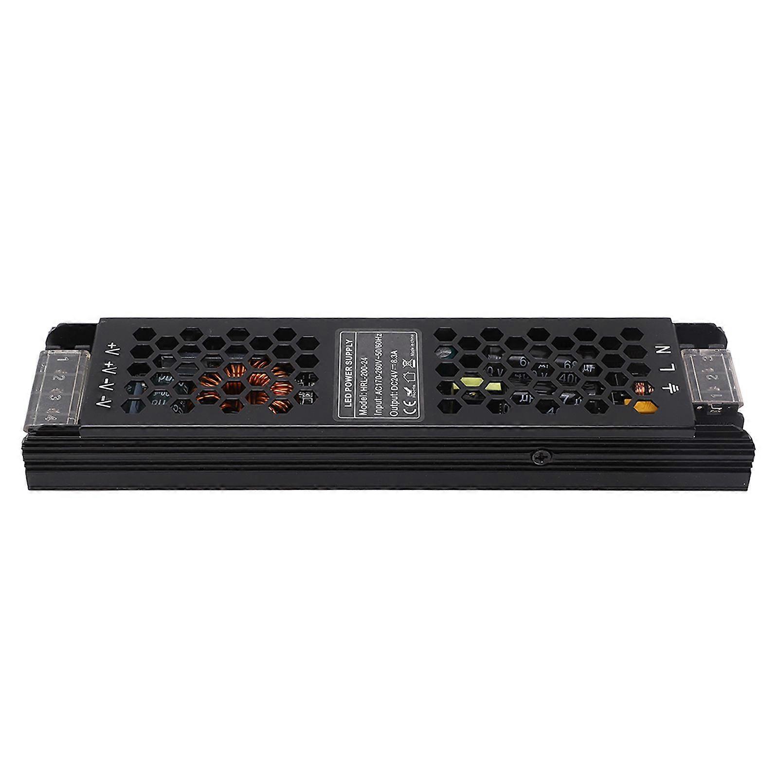 Constant Voltage Switching Power Supply LED Long Strip Adapter Transformer 200W AC170260V DC24V