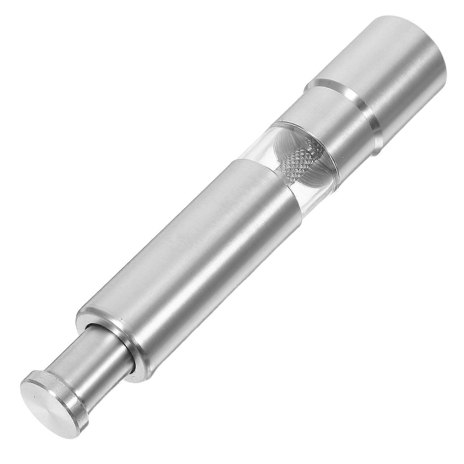 Pepper Crusher Manual Stainless Steel Mill for Grinding 4Pcs Multi-Function Salt and Pepper