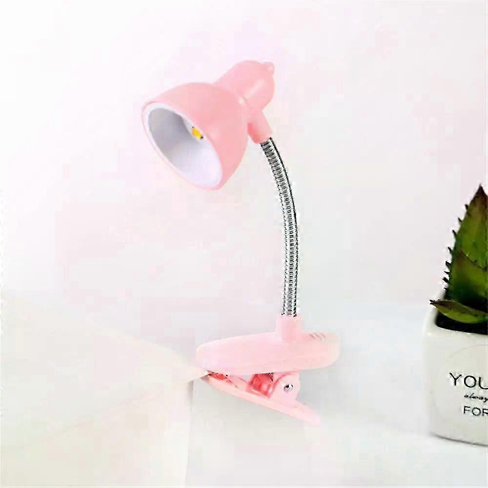 Cute Mini Lamp to Read Book Eye Protection Rotatable Reading Lamp with Clamp Reading Lights for Books Desk Table Bedroom 2025