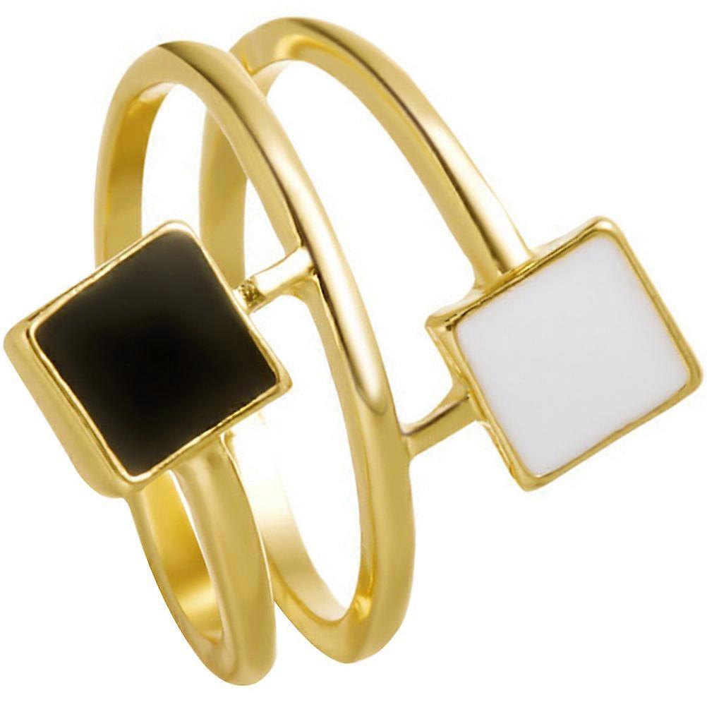 Birthday Gift Open Circle Ring Adjustable Ring for Decoration 3Pcs