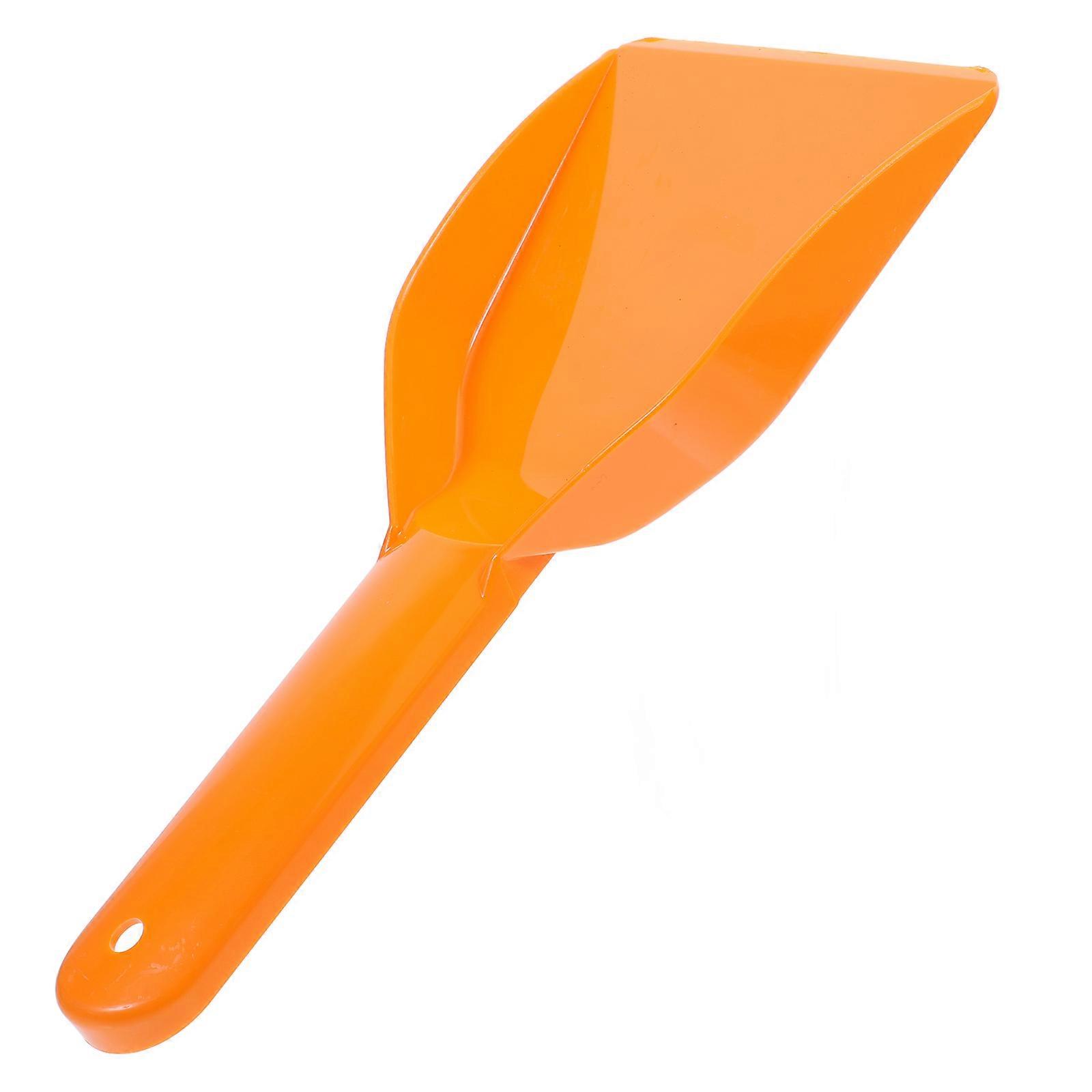 Kitchen Cleaning Plastic Ice for Freezer 2Pcs Orange