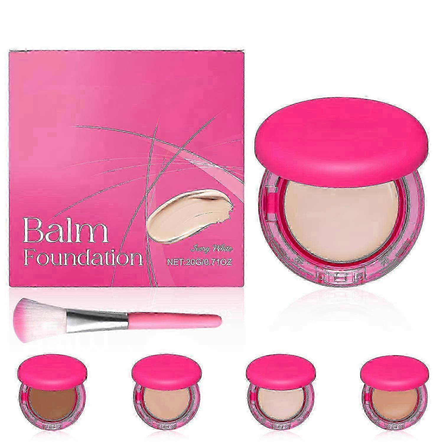 Peptide Bounce Foundation, Peptide Bounce Balm Foundation, feuchtigkeitsspendende, Anti-Aging-Make-up-Foundation für reife Haut, natürliche, mittelstark aufbaubare Foundation