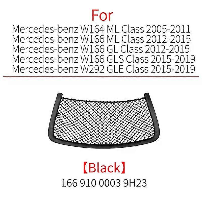 For Mercedes W164 W166 W251 Car Seat Back Panel Leather Backrest Storage Pocket Cover Accessory For Benz ML GL R GLE GLS Class