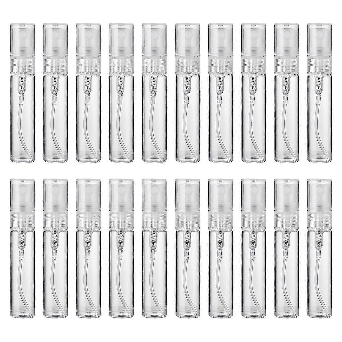 Perfume Bottle for Storage 60Pcs White Refillable Portable Spray Bottles