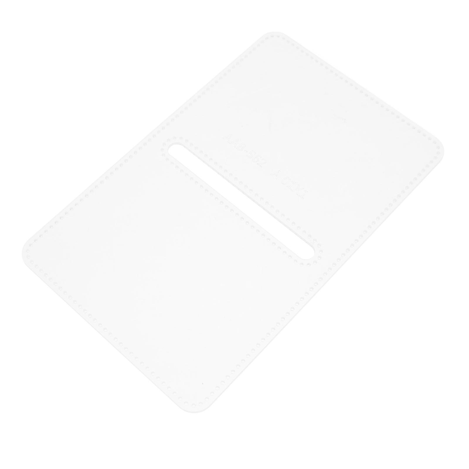 DIY Project Pattern Stencil For Wallet Making 7.5X4.7X0.5In Simple Design 4Pcs