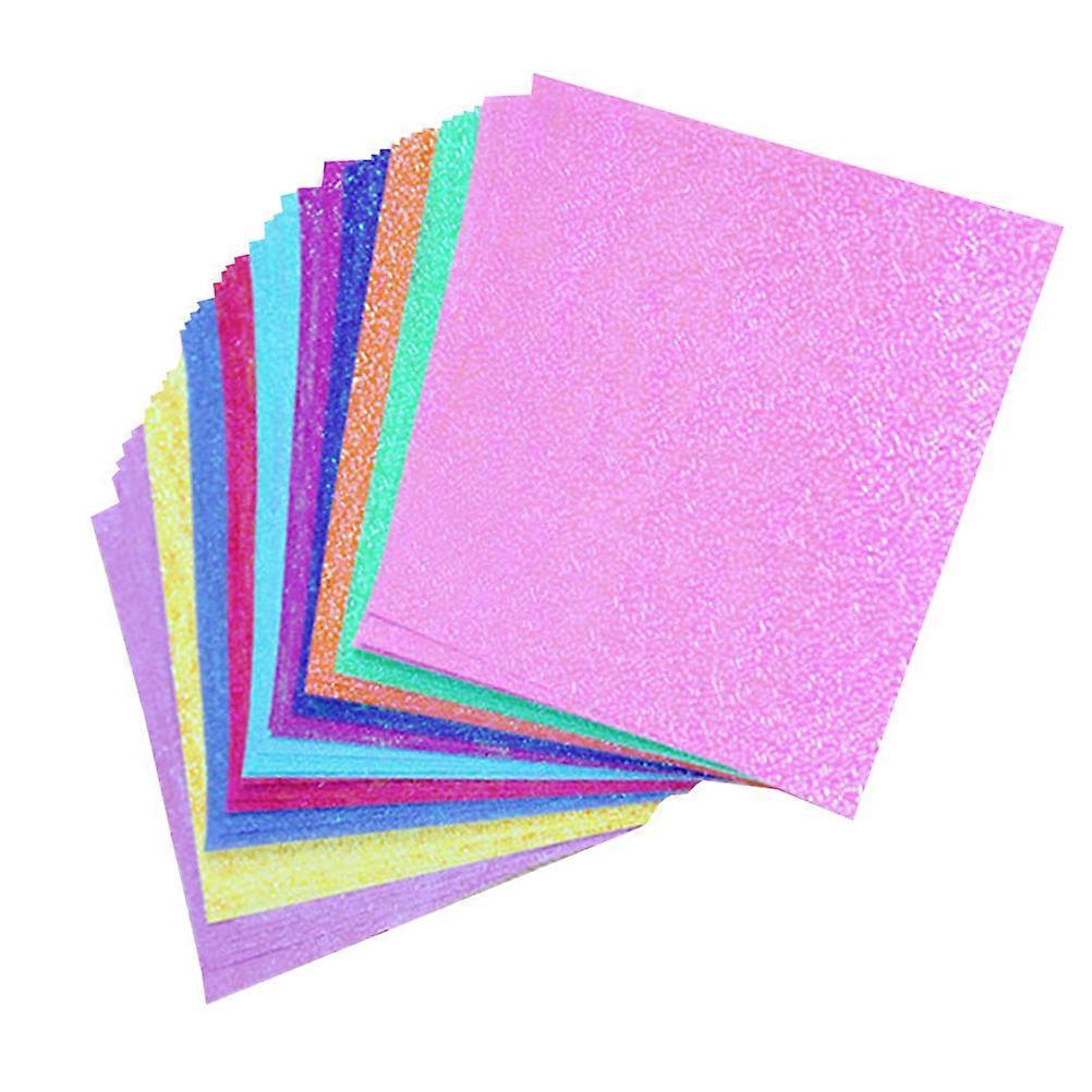 DIY Shimmer Paper Handmade Paper for Creative Craft 150Pcs Set