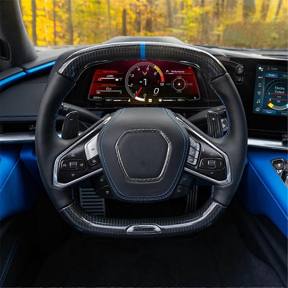 Car Steering Wheel Decorative Frame Cover Trim for 