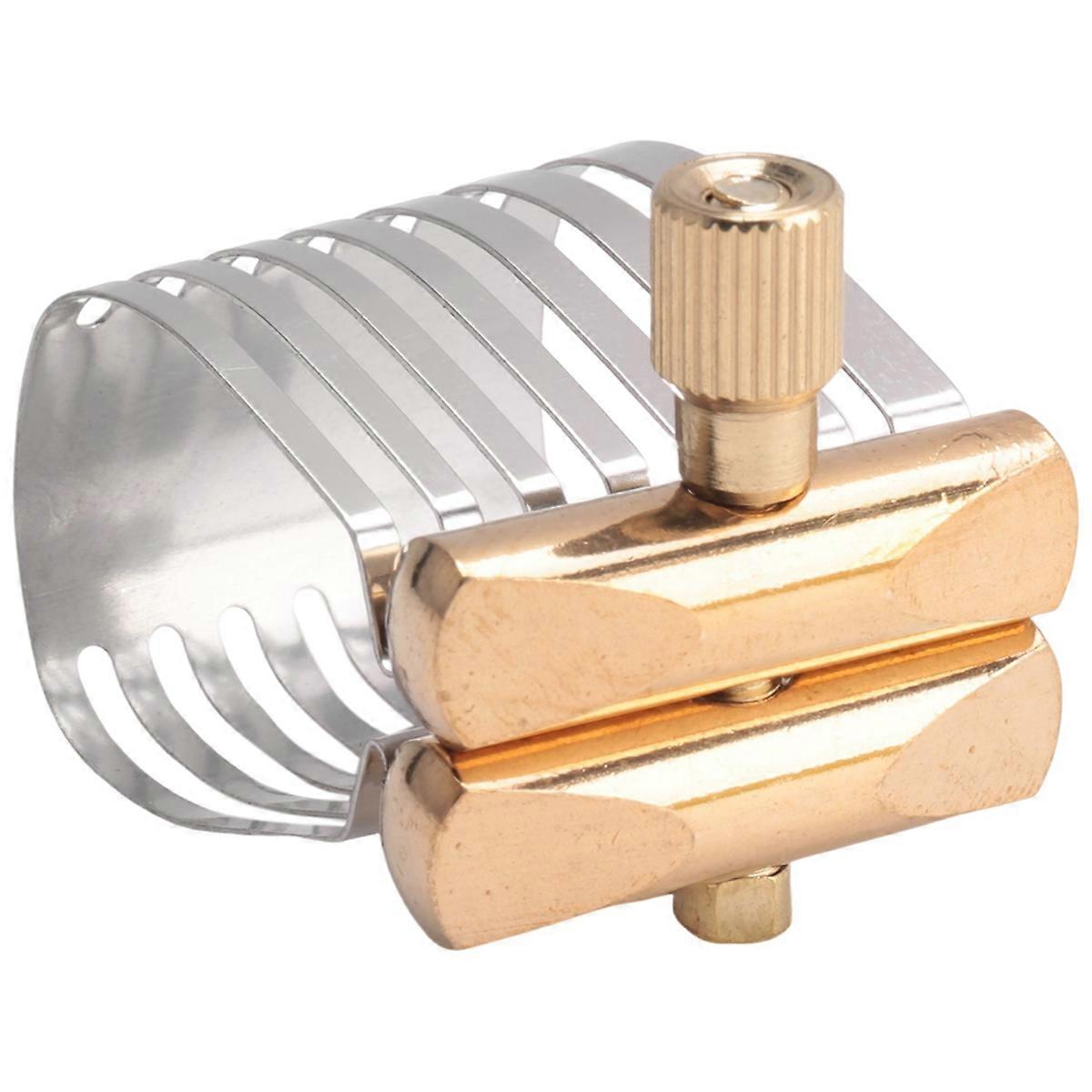 Tenorisaksofoni Clamp Instrumentin suukappaleen ligatuuripidike