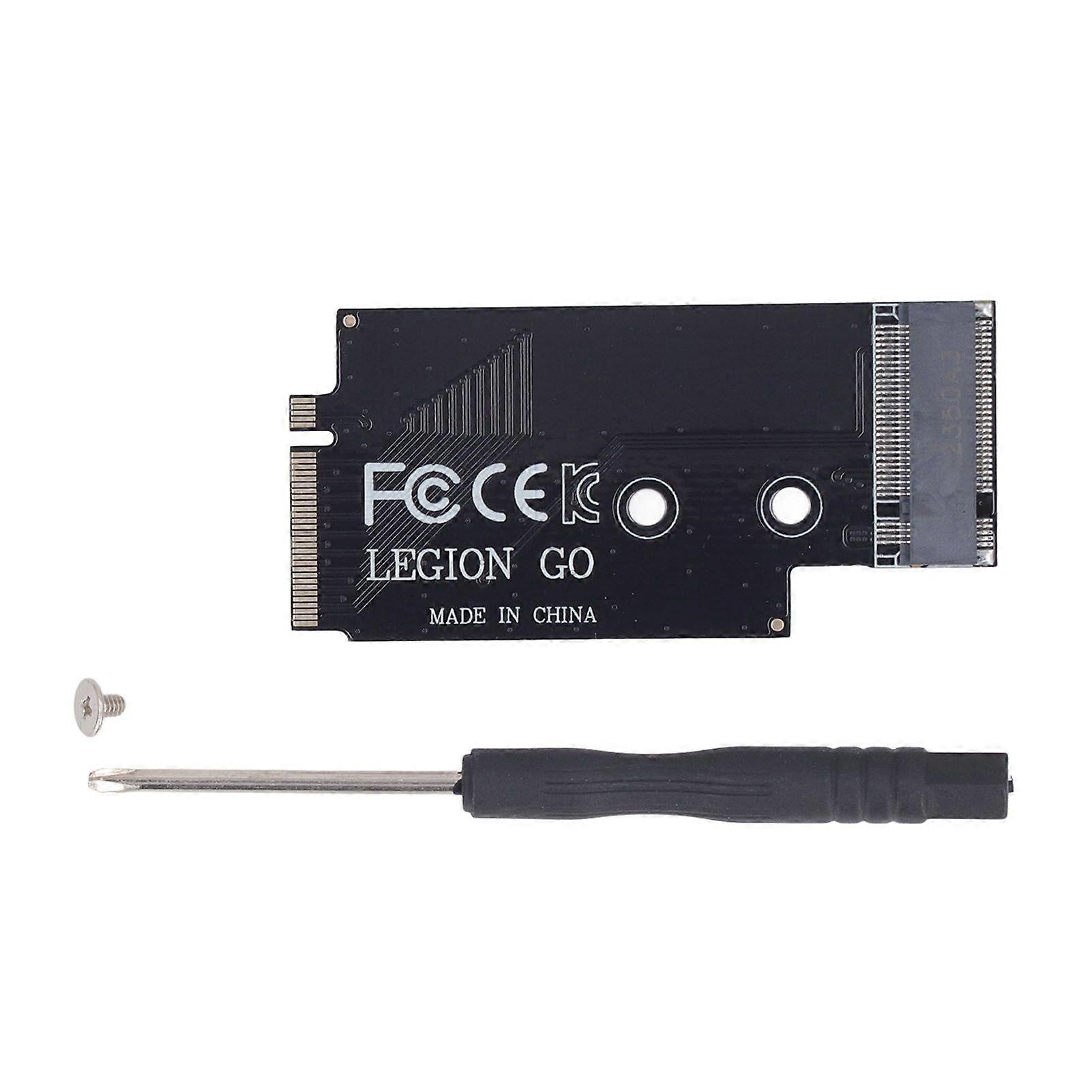 M.2 2242 to NVME 2280 Extension Card M.2 NVMe PCIe 4.0 Adapter SSD Hard Drive Expansion Board for Legion Go Handheld Device