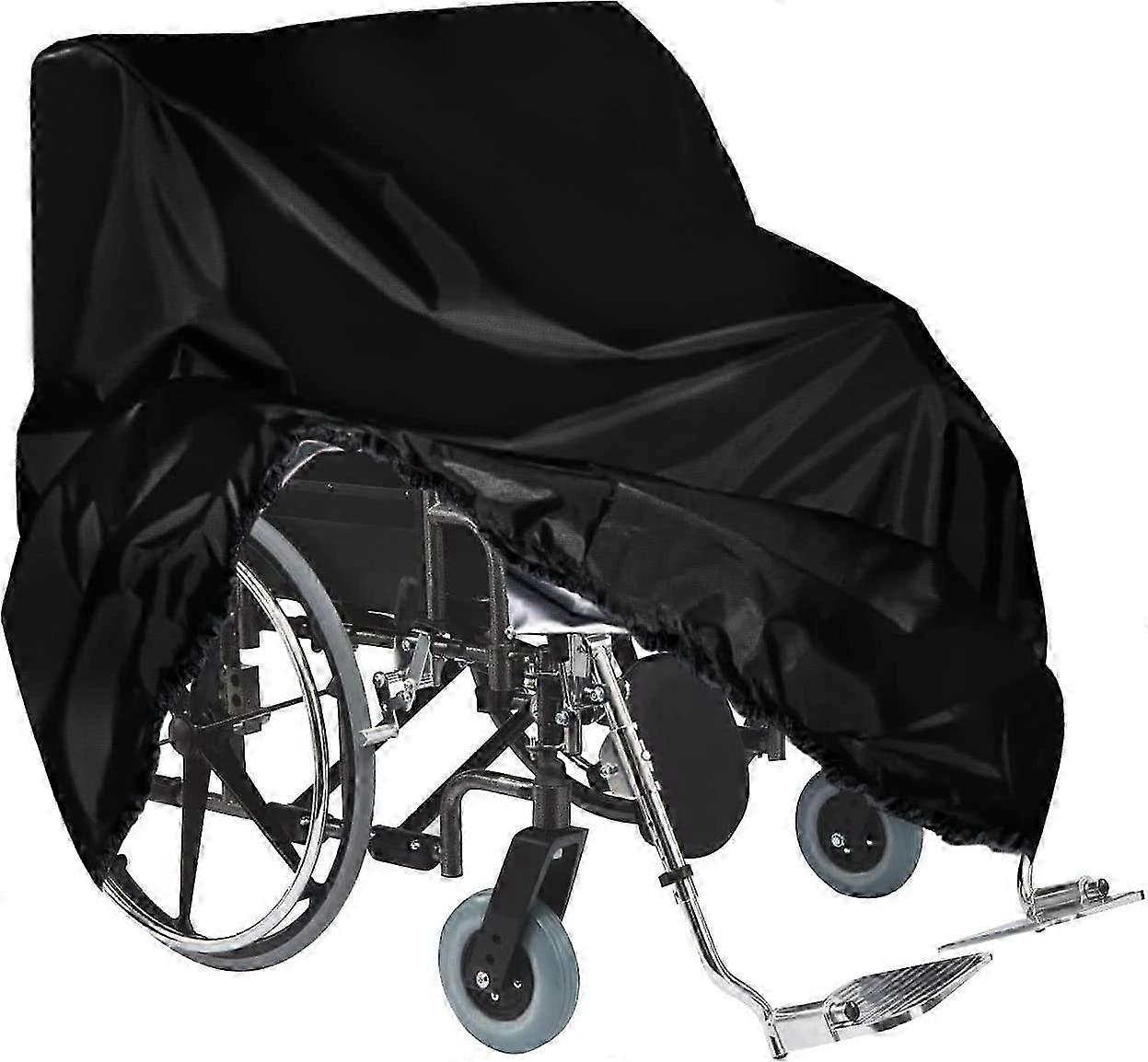 車椅子用防水保護カバー、底部弾性ロープ付き電動スクーター(115 x 75 x 130 cm)