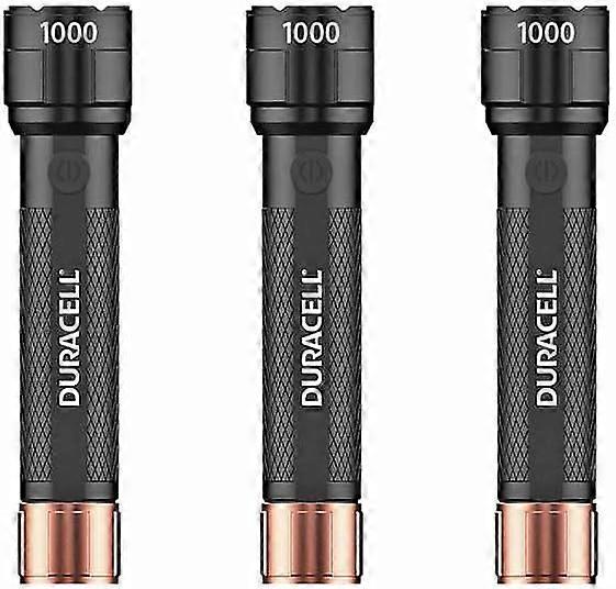Ultra LED Flashlight 1000 Lumens 3-Pack