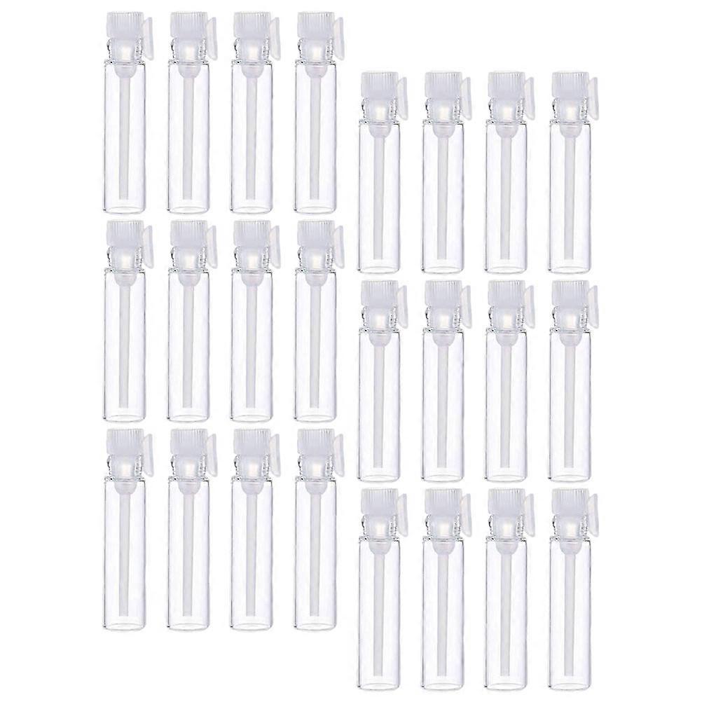 Portable Sample Vials Glass Perfume Bottles for Storage 400Pcs