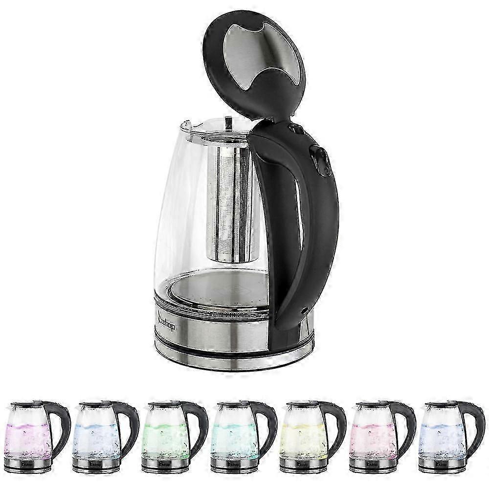 Chefman Electric Kettle with Temperature Control and Removable Tea Infuser for Perfect British Tea Brewing
