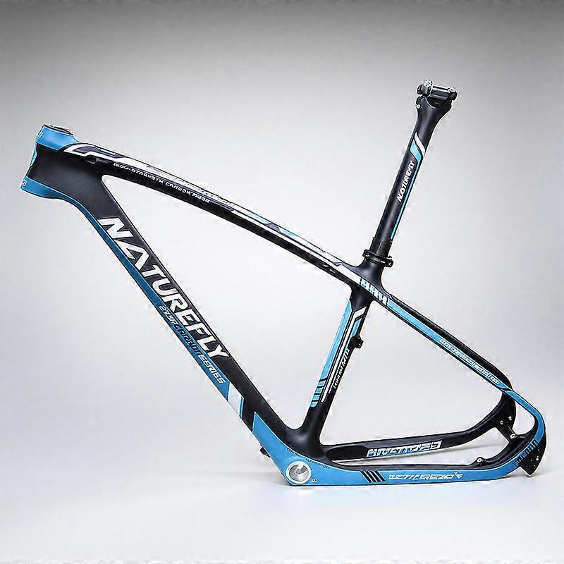 27.5 Blue Carbon Mountain Bike Frame MTB Bicycle Frame Cycle Parts XS
