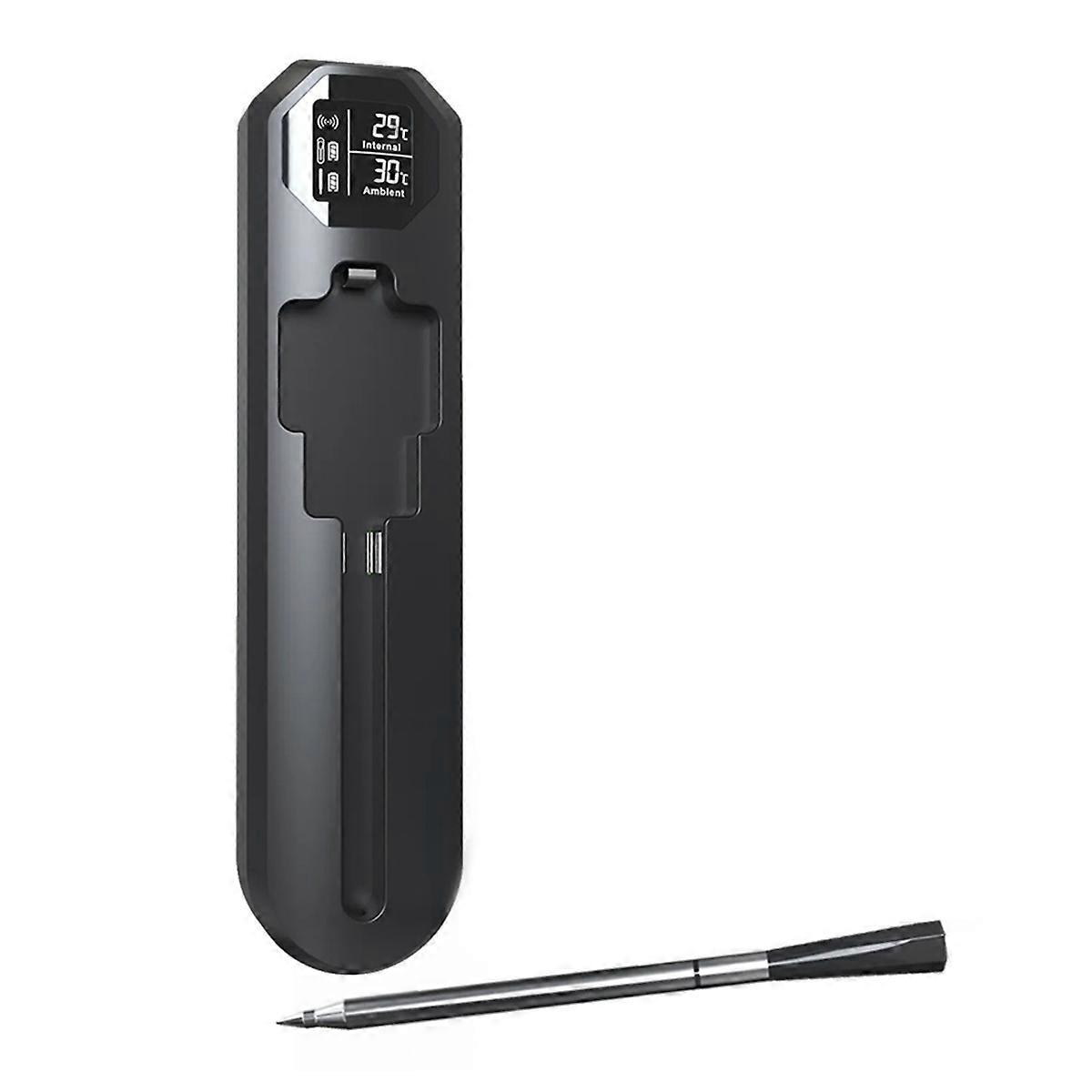 Wireless Meat Thermometer Bluetooth Digital Thermometer for Kitchen IP67 Waterproof Display Thermometers for Grilling
