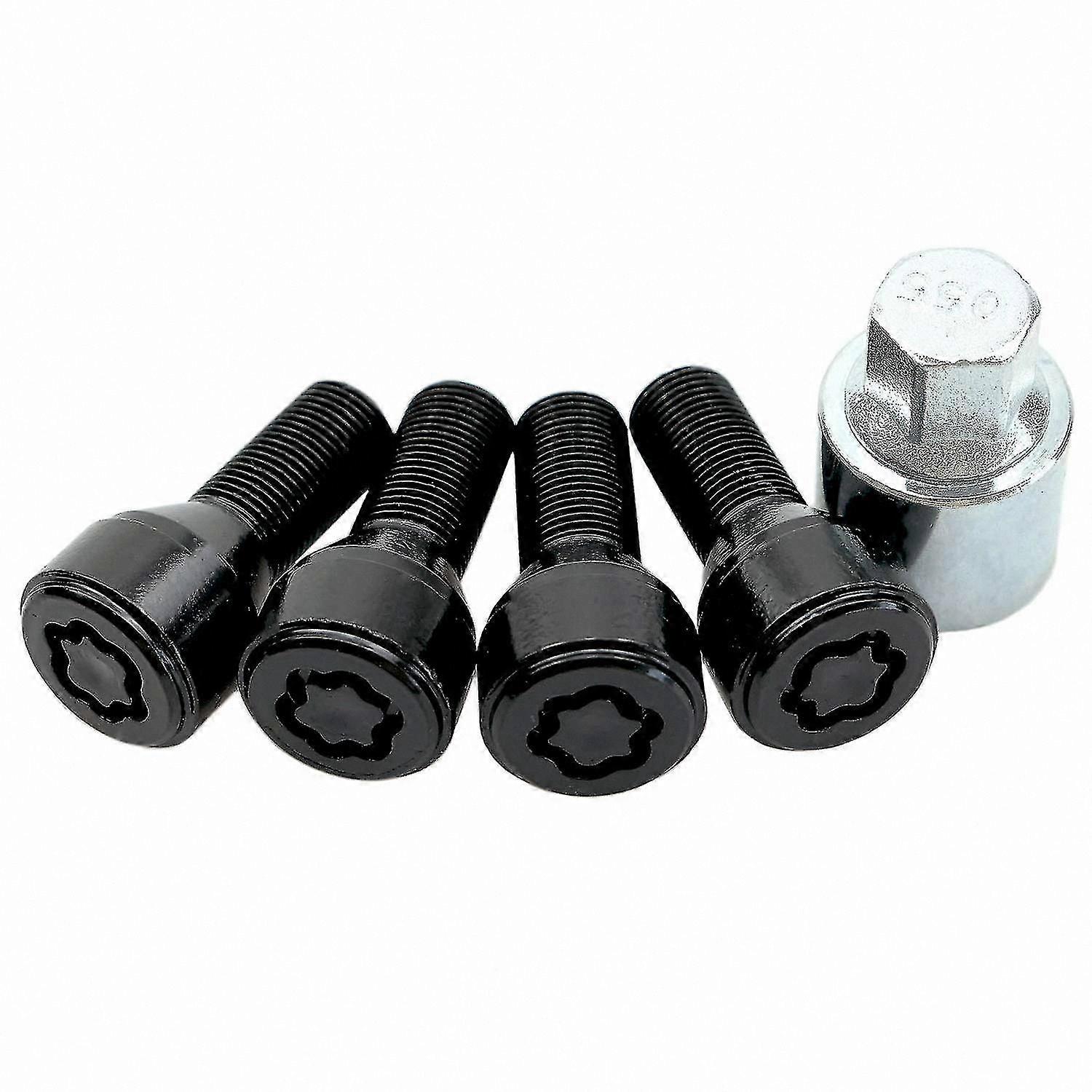 High-Security Wheel Lock Set with Anti-Theft Stud Bolts 14x1.25mm for Enhanced Protection