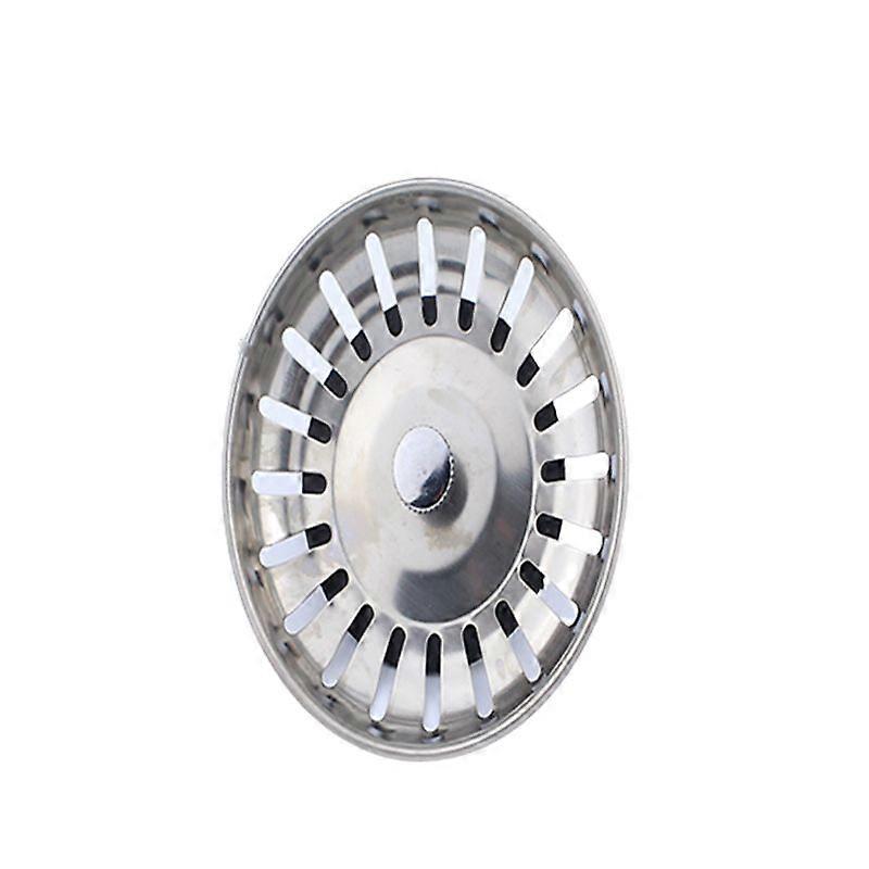 Küchenspüle-Siebstopfen, Edelstahl-Spülensiebstopfen, Küchen-/Badezimmer-Standardsieb-Abflussschutz.
