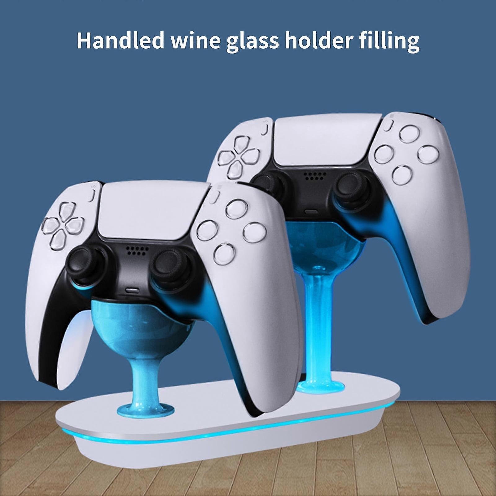 SUSUchens Gamepad Charge Stand with LED Indicator, Fast-Charging Dock for Dual Control Handles, Power-Saving & Stable Output
