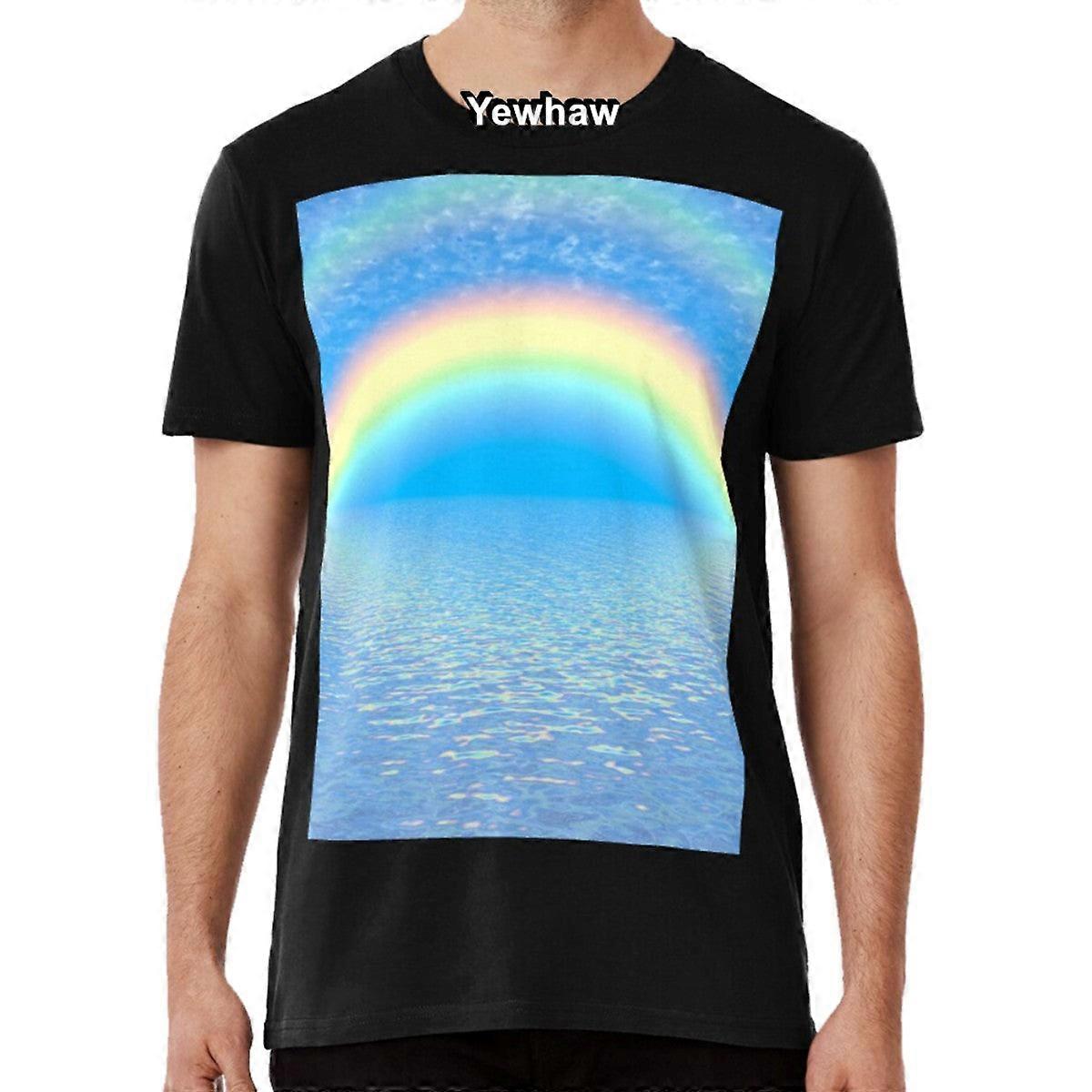 Rainbow T-shirt Abstract Patterns Summer Fantasy
