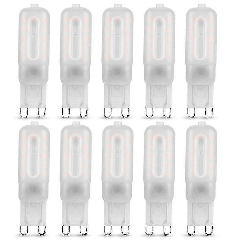 10pcs G9 Led Lamp 5w Cold White 6000k 220v Replaces Halogen Lamps Not Dimmable